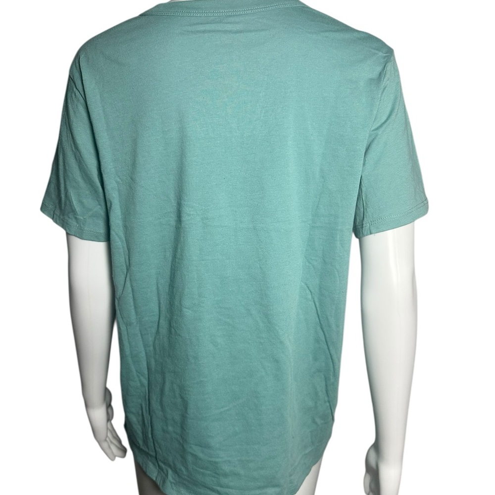 Zoe + Liv Mint Green Tee “Let’s Get Rowdy” NEW M - Picture 3 of 7